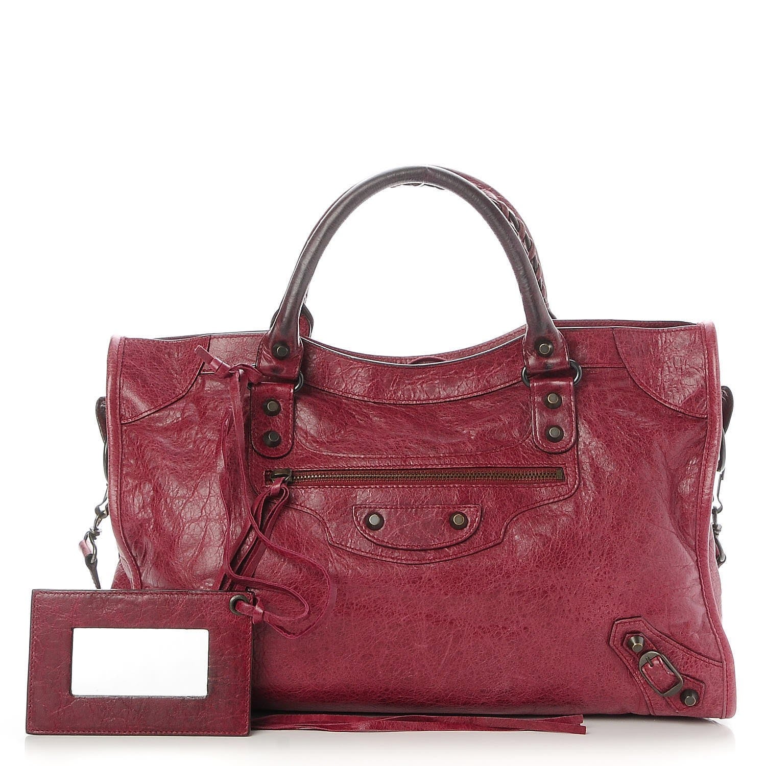 Balenciaga Agneau Classic Hardware City Pourpre 1 of 10