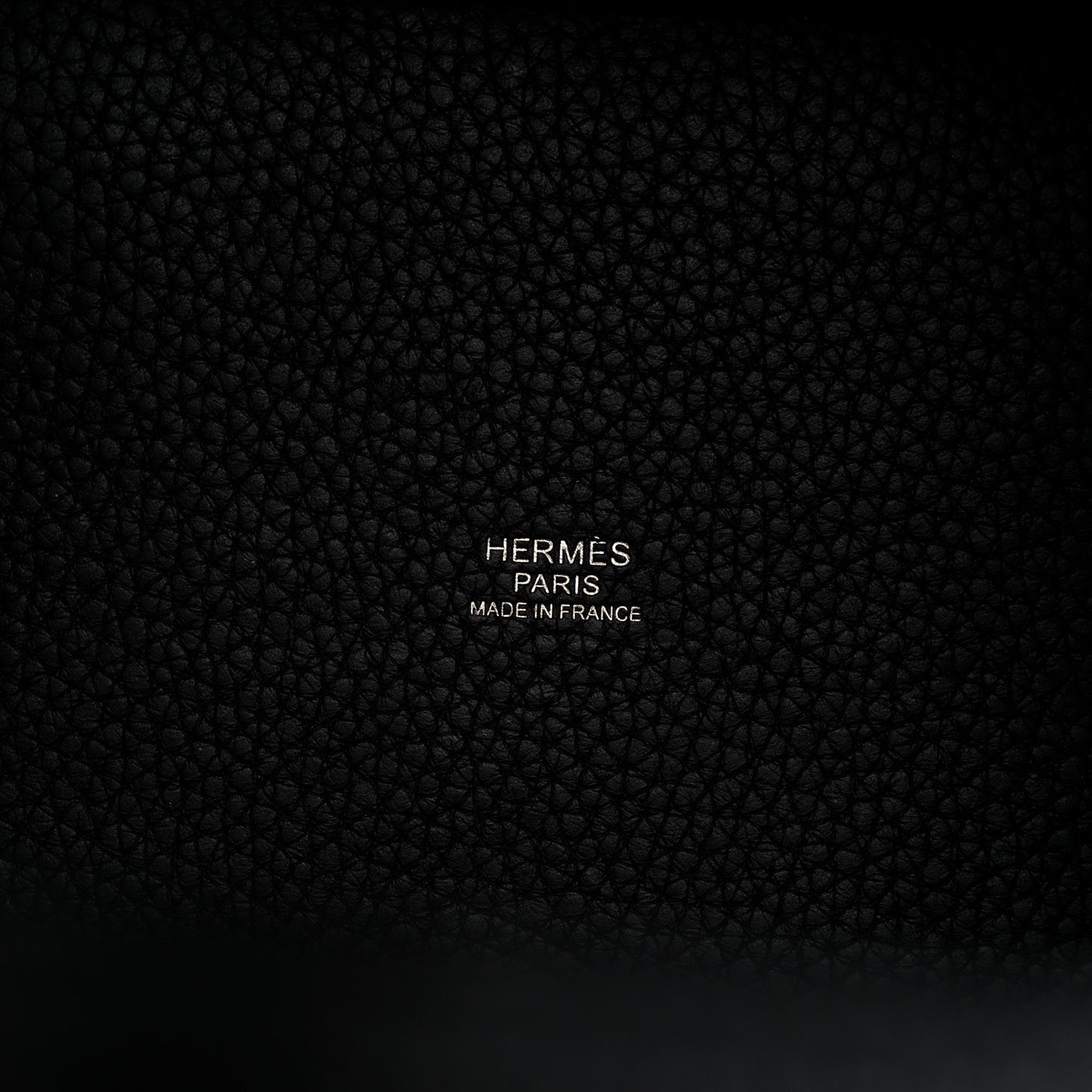 Taurillon Clemence Picotin Lock 18 PM Black