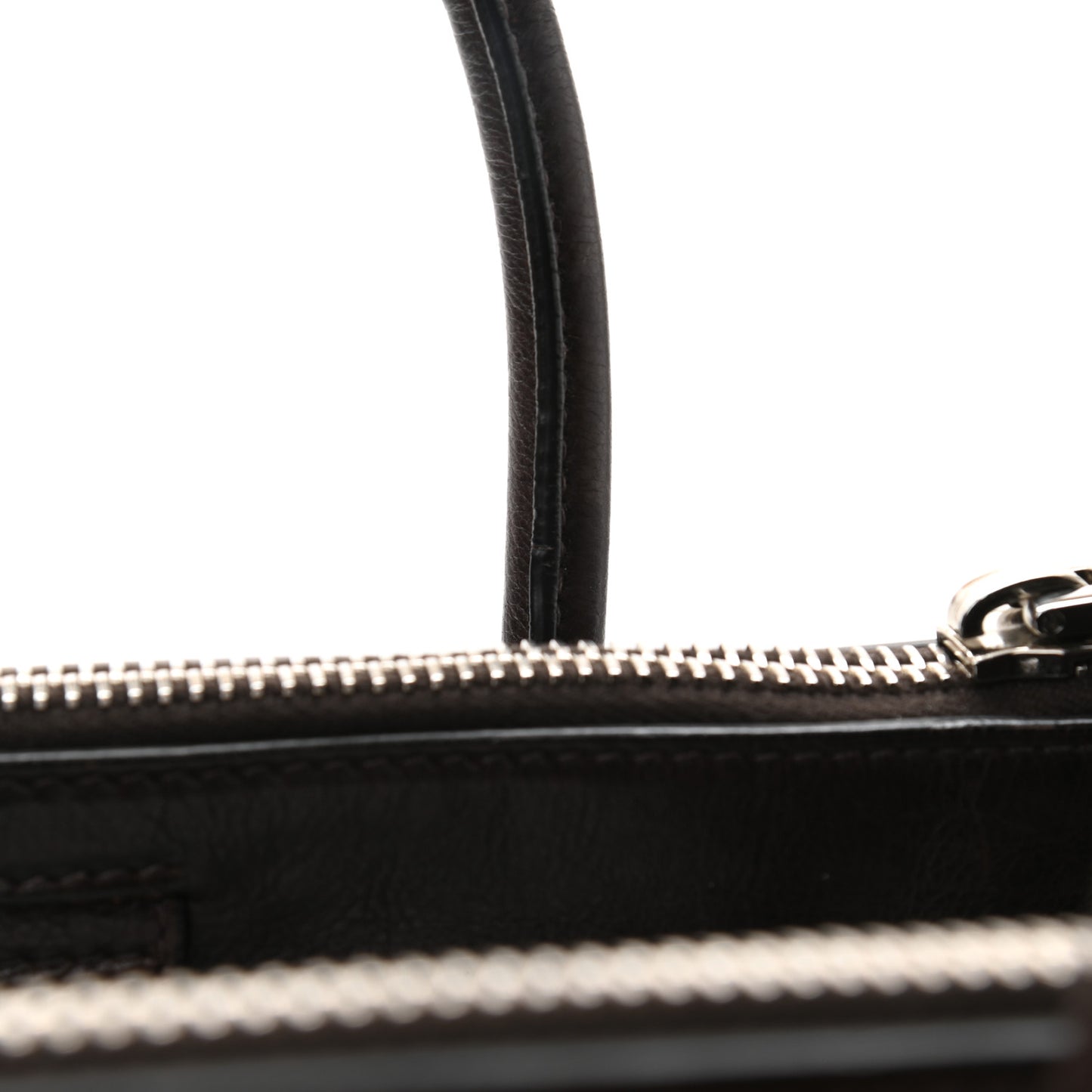 Glace Calfskin Twin Pocket Tote Moro