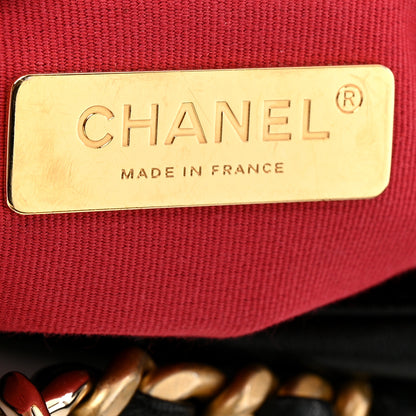 Chanel Lambskin Quilted Medium Chanel 19 Flap Black 6 of 12
