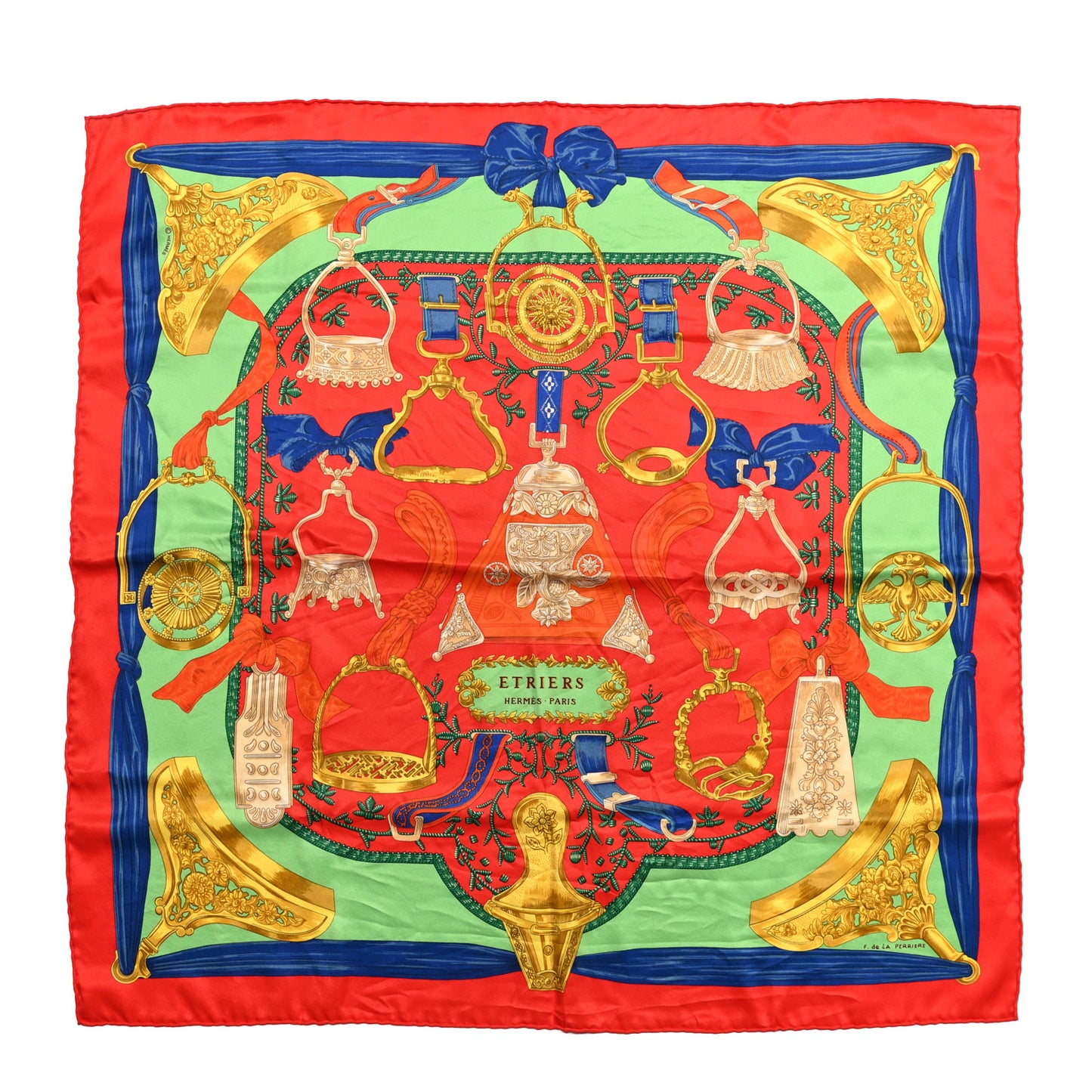 Silk Etriers Scarf 65