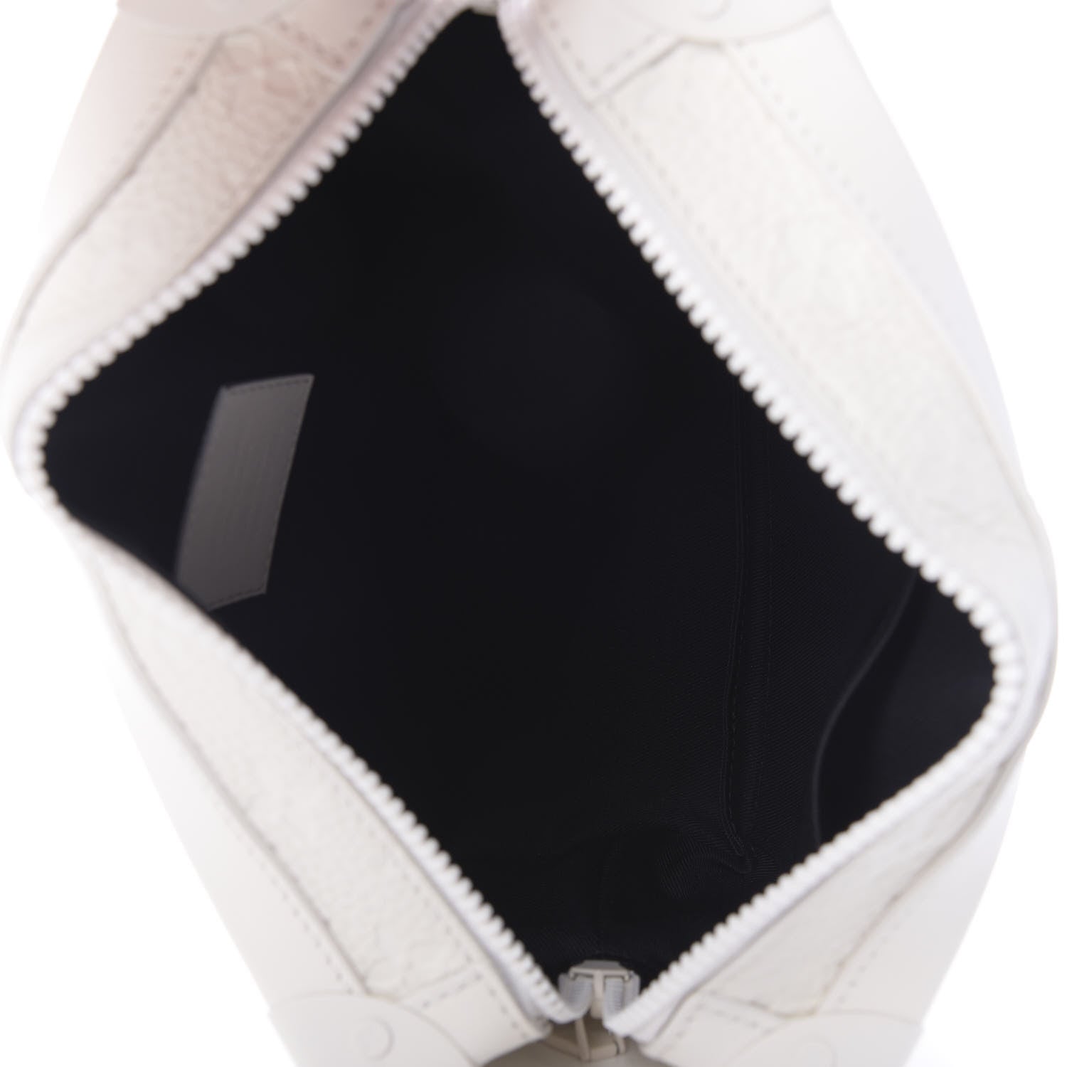 Louis Vuitton Taurillon Monogram Solar Ray Soft Trunk Powder White 5 of 10