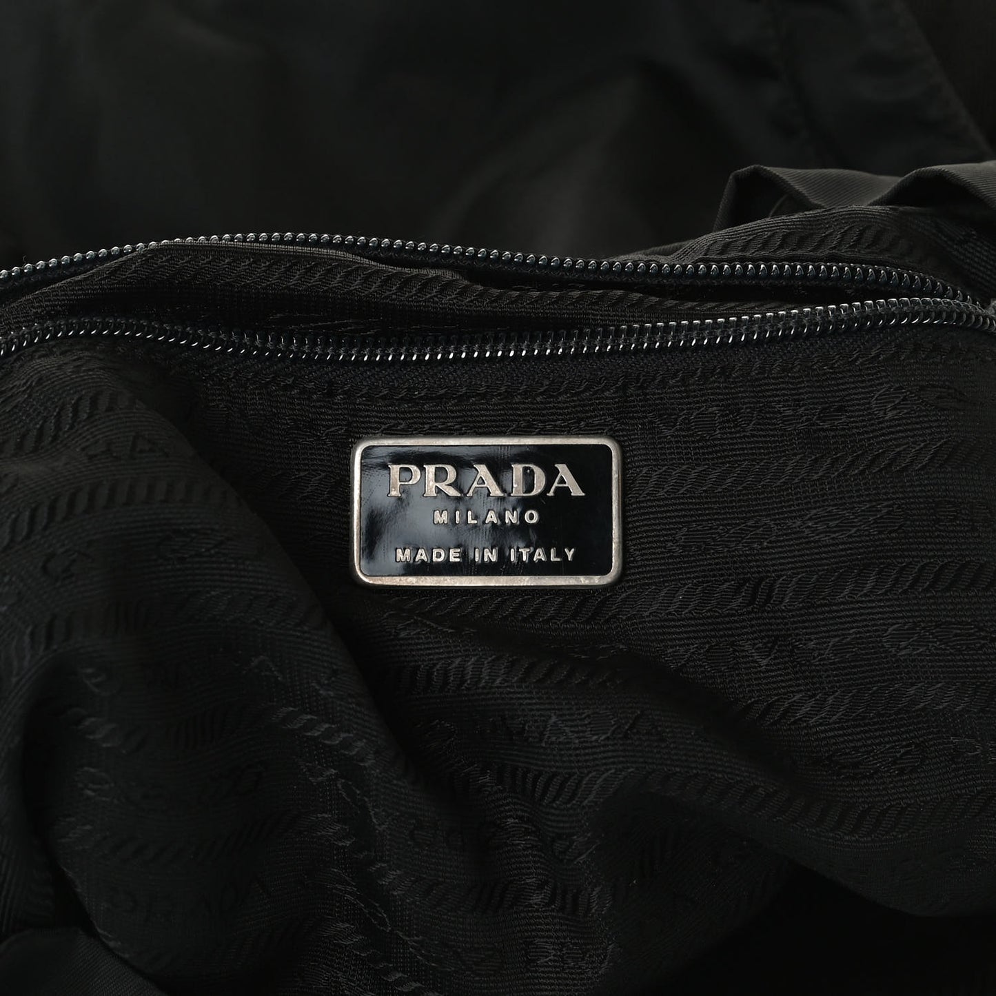 Tessuto Nylon Small Backpack Black