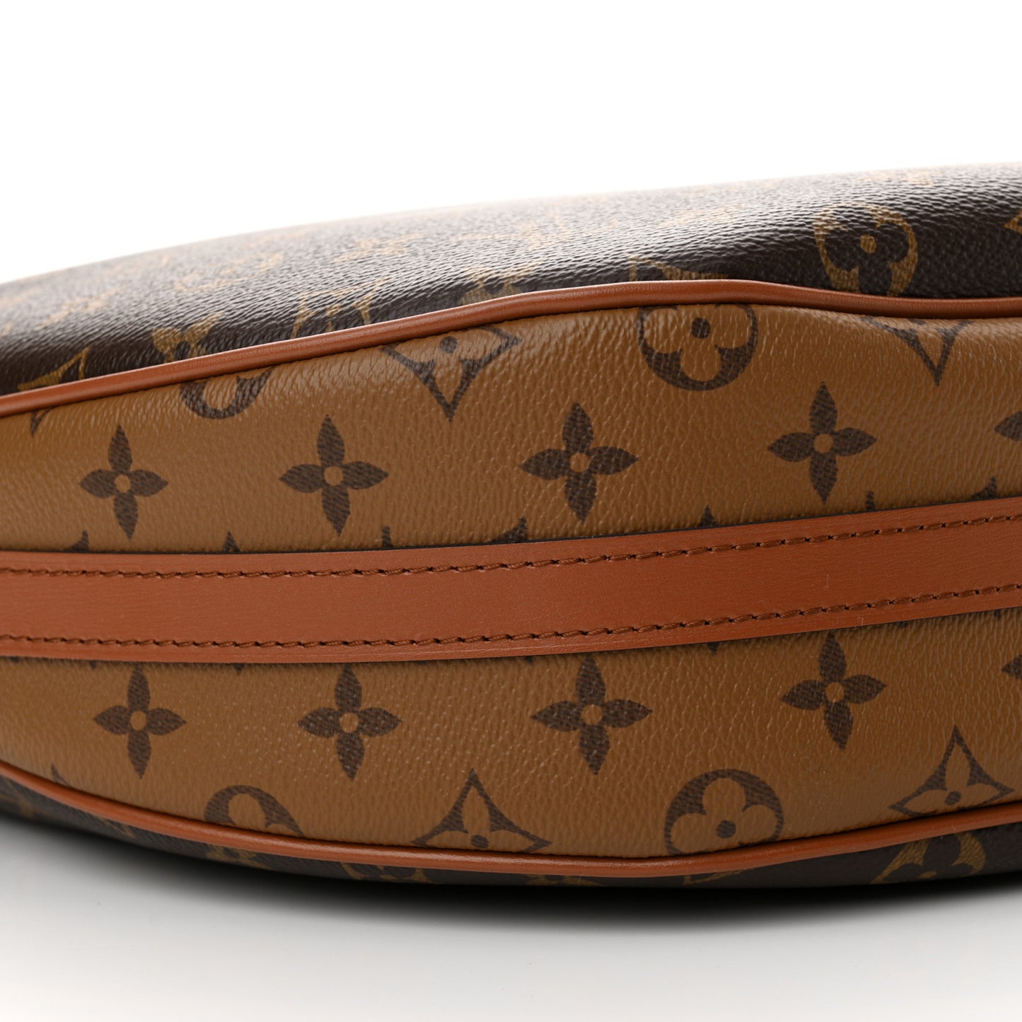 Reverse Monogram Loop Hobo