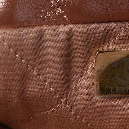 Chanel Metallic Calfskin Quilted Mini Chanel 22 Copper 6 of 13