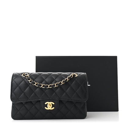Chanel Caviar Quilted Small Double Flap Black 11 of 11