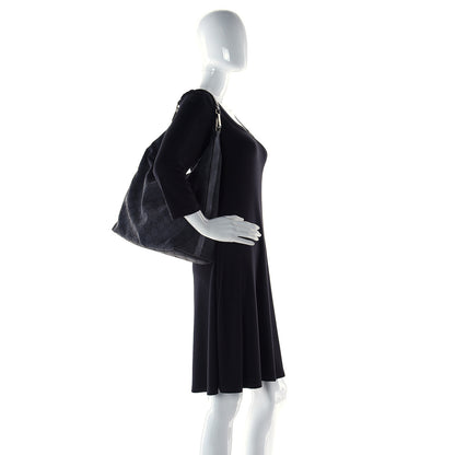 Gucci Nylon Monogram Hobo Black 3 of 10