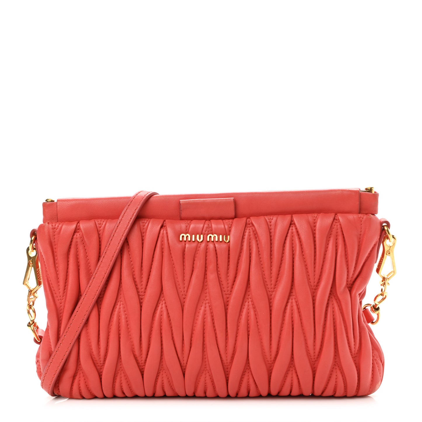 Nappa Matelasse Crossbody Lacca