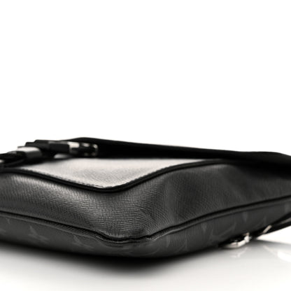 Louis Vuitton Taigarama Outdoor Flap Messenger Black 9 of 11