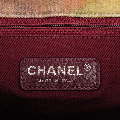 Chanel Washed Toile Large Graffiti On The Pavements Messenger Khaki Multicolor 6 of 8
