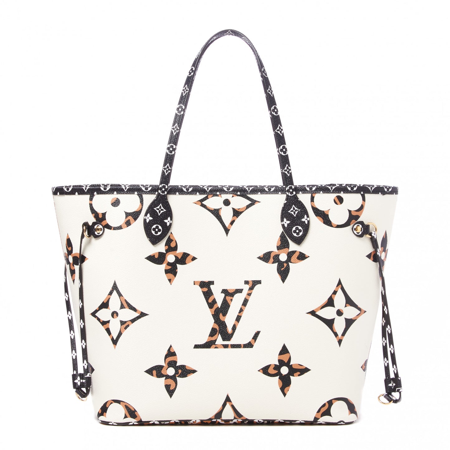 Monogram Giant Jungle Neverfull MM Ivory