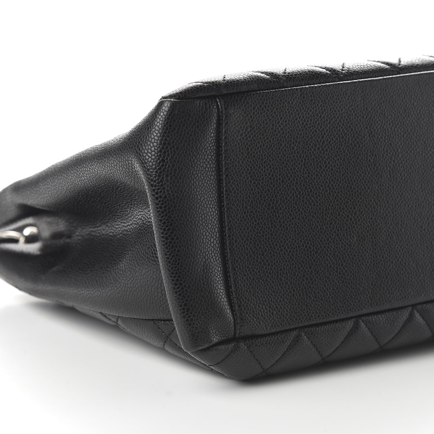 Chanel Caviar Quilted Grand Shopping Tote GST Black 6 of 10