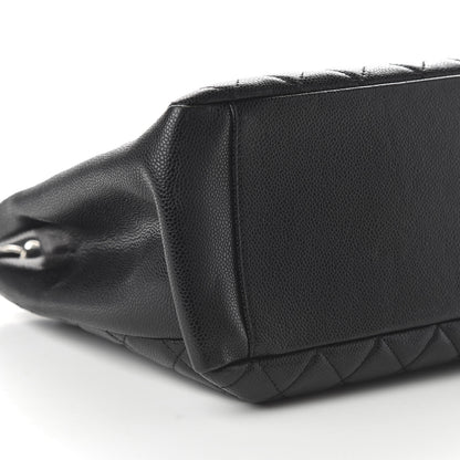 Chanel Caviar Quilted Grand Shopping Tote GST Black 6 of 10