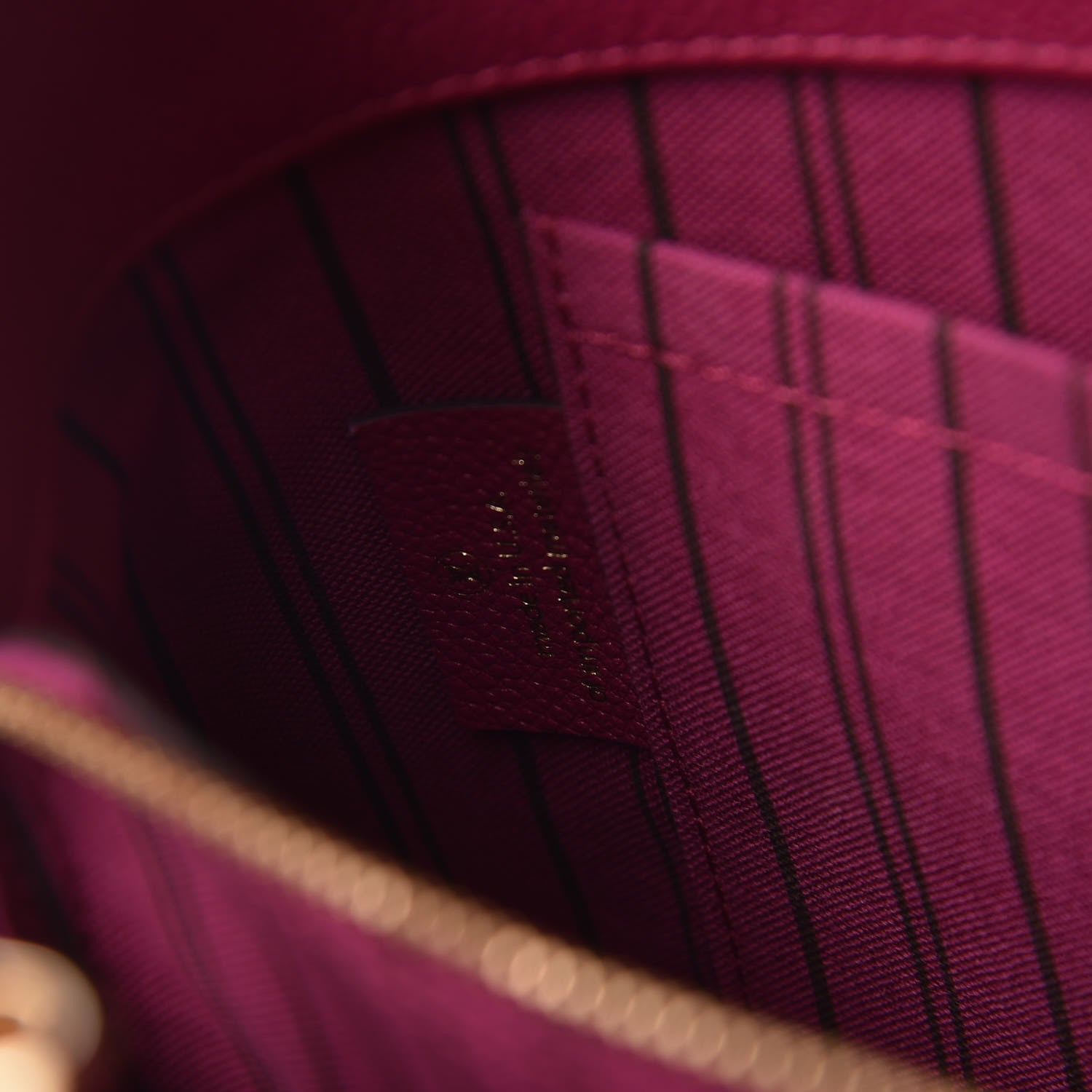 Louis Vuitton Empreinte Montaigne MM Grape 9 of 10