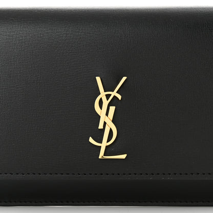 Saint Laurent Smooth Calfskin Monogram Phone Holder Crossbody Black 7 of 10