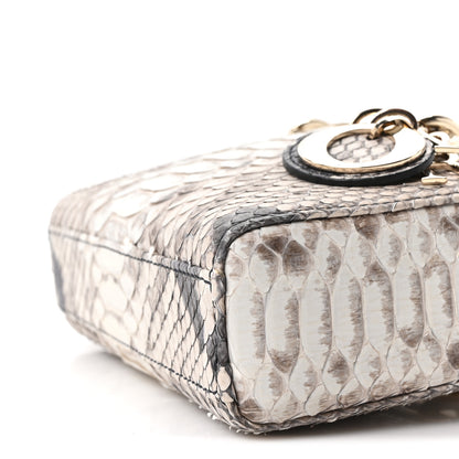 Christian Dior Snakeskin Micro Lady D-Joy Grey 10 of 10