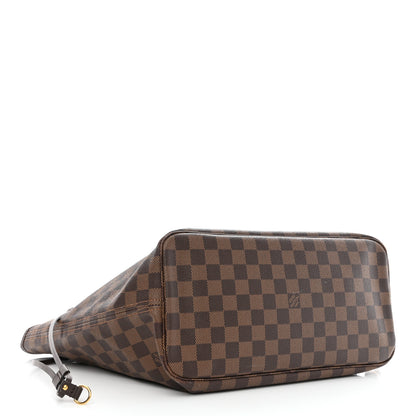 Louis Vuitton Damier Ebene Neo Neverfull MM Rose Ballerine 5 of 11