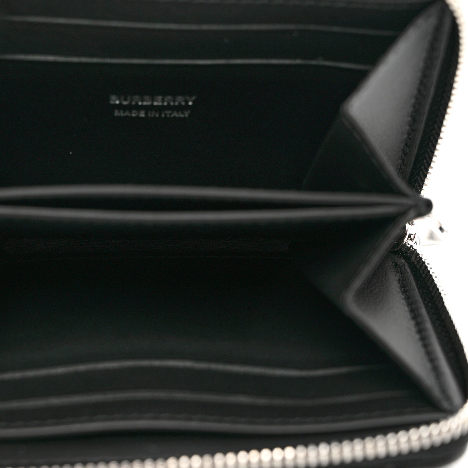 Burberry Lambskin Quilted Lola Wallet Black 5 of 6