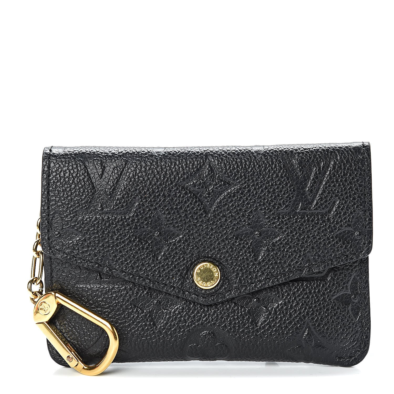 Louis Vuitton Empreinte Key Pouch Black 1 of 8