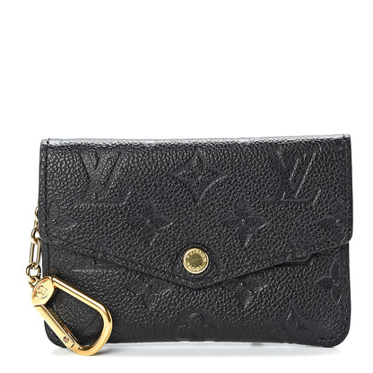 Louis Vuitton Empreinte Key Pouch Black 1 of 8