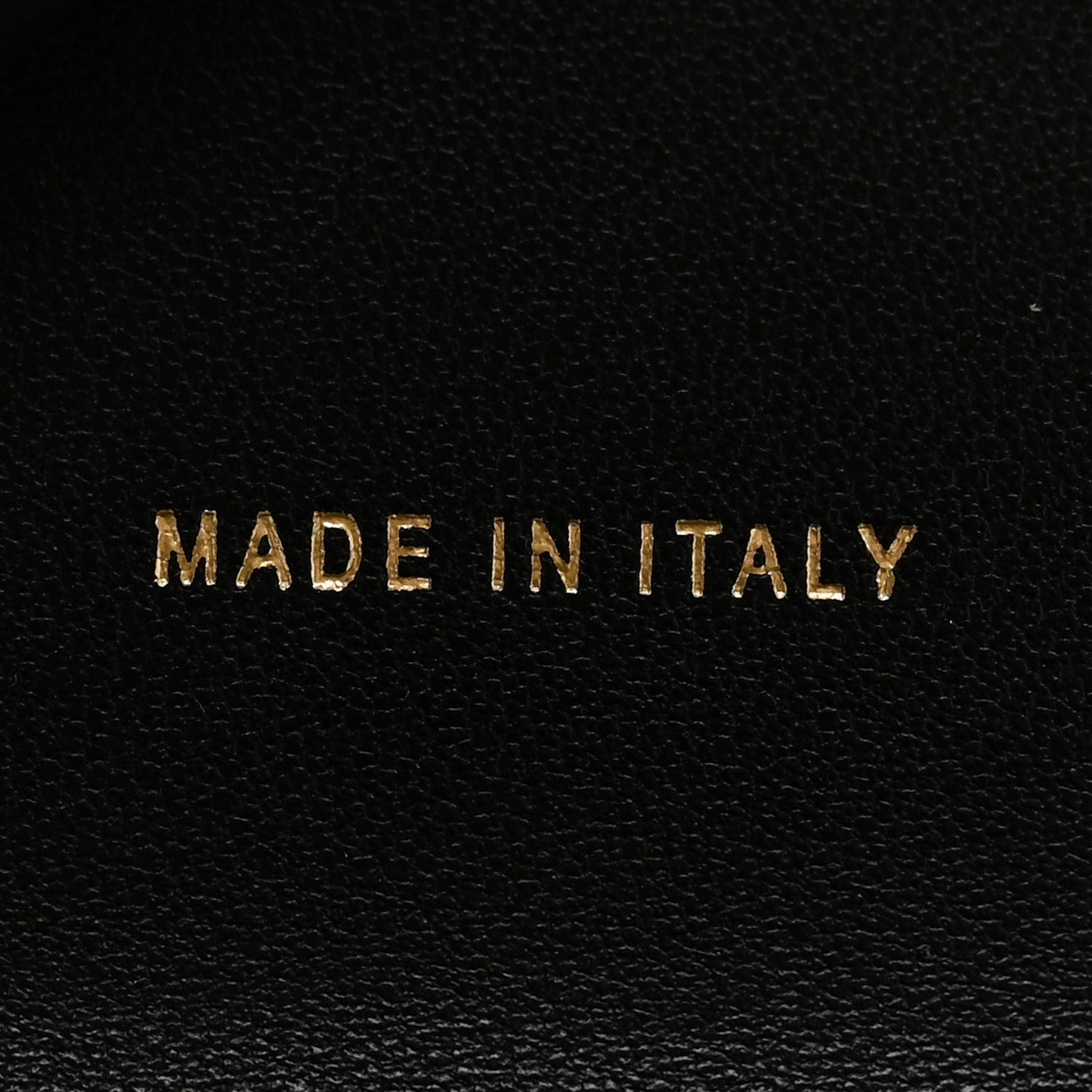 Calfskin Crocodile Embossed Crococo Flap Wallet Black