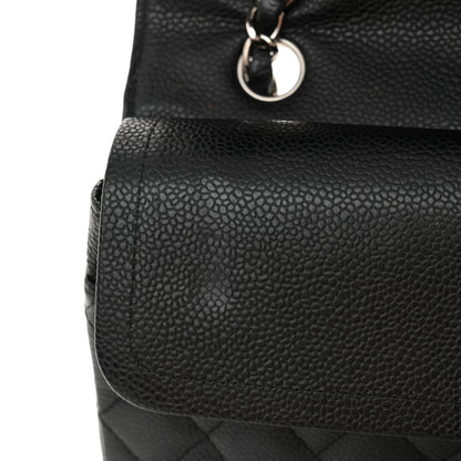 Chanel Caviar Quilted Medium Double Flap Black 13 of 13