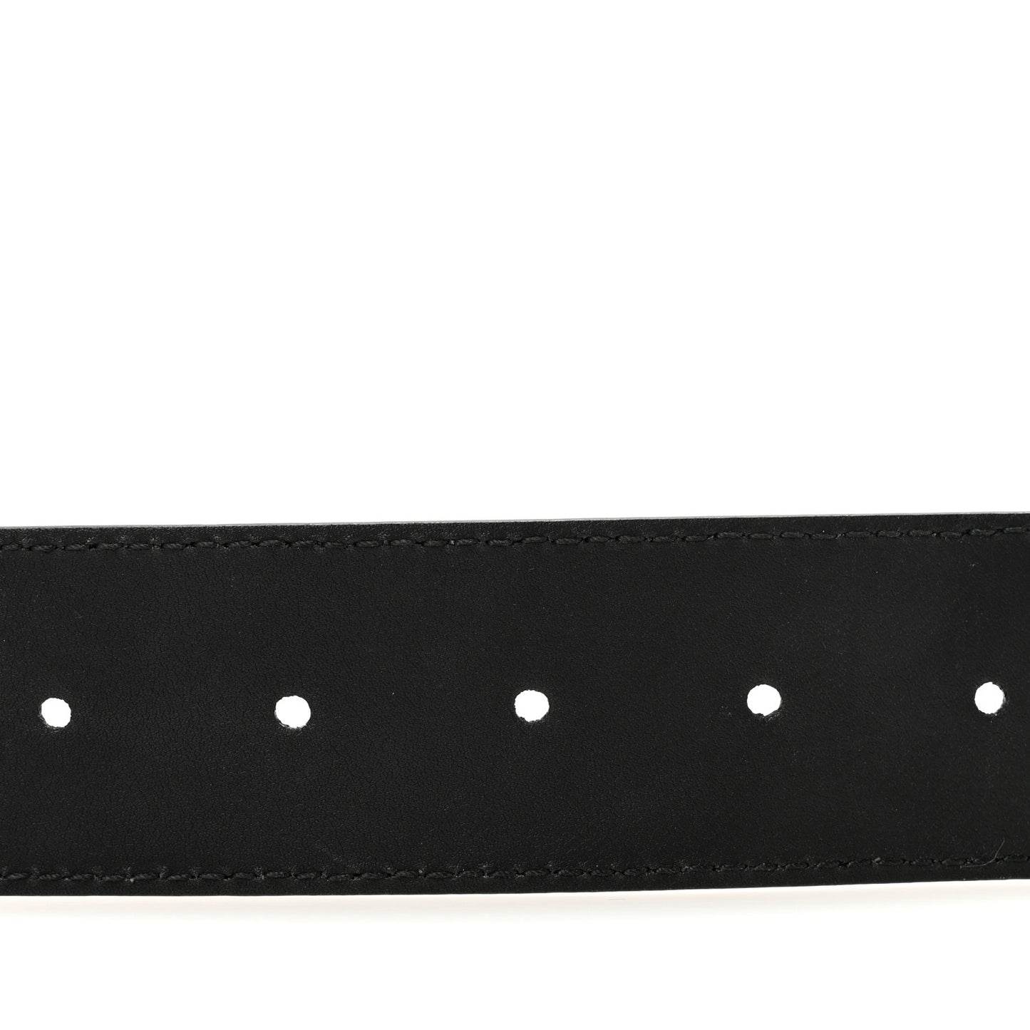 Textured Calfskin Double G 40mm Belt 80 32 Black