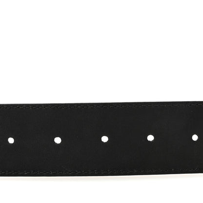 Gucci Textured Calfskin Double G 40mm Belt 80 32 Black 4 of 6