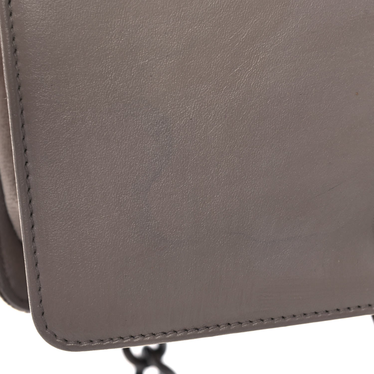 Chanel Velvet Quilted Small Boy Flap Grey 14 of 18