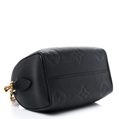 Louis Vuitton Empreinte Monogram Giant Speedy Bandouliere 20 Black 4 of 10