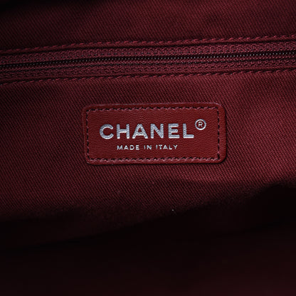Chanel Aged Calfskin Quilted Large Cotton Club Tote Black 6 of 9