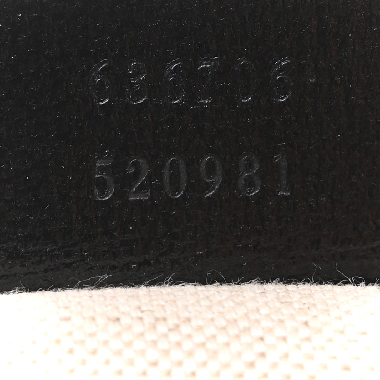 Azalea Calfskin GG Monogram Bi-Color Debossed Small Jackie 1961 Hobo Mystic White Black