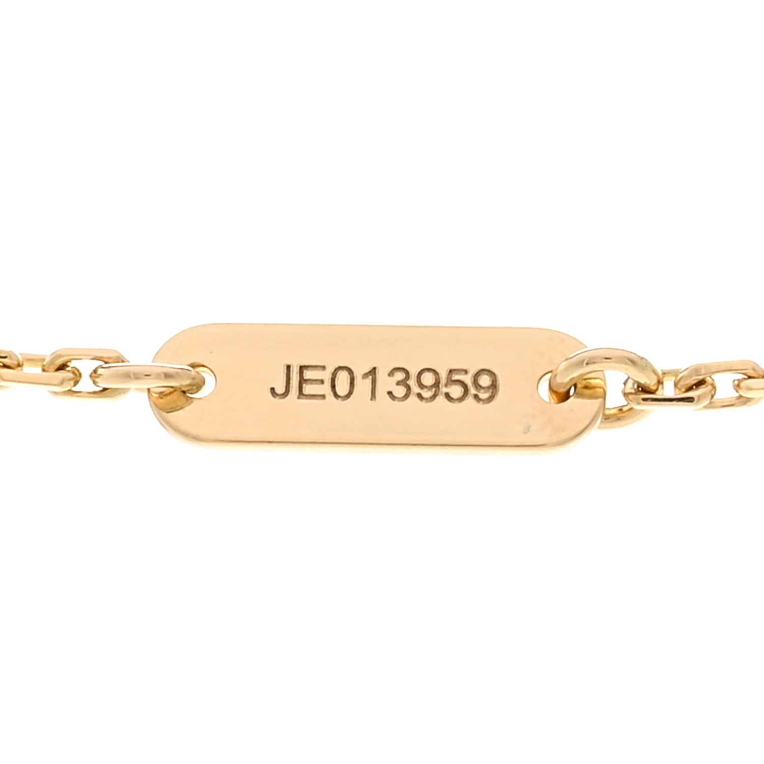 Van Cleef & Arpels 18K Yellow Gold Turquoise Vintage Alhambra Pendant Necklace 5 of 6