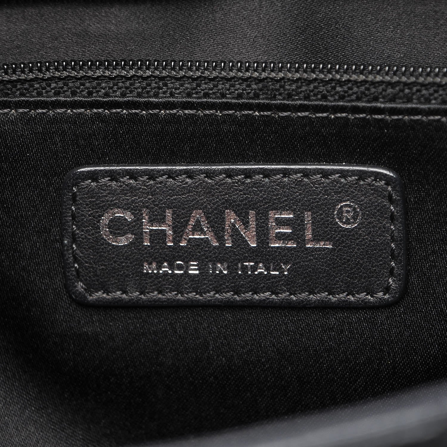 Chanel Caviar Quilted Grand Shopping Tote GST Black 6 of 8