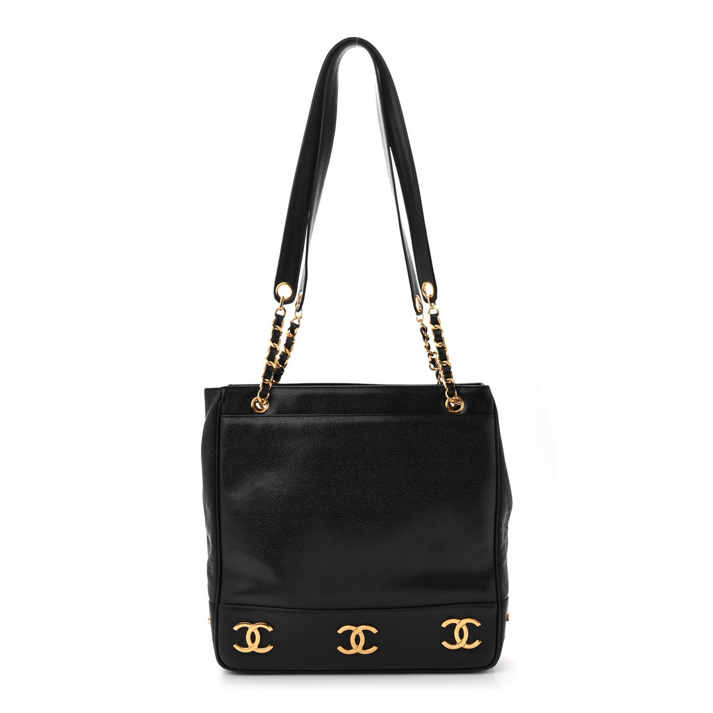 Caviar Shoulder Bag Black