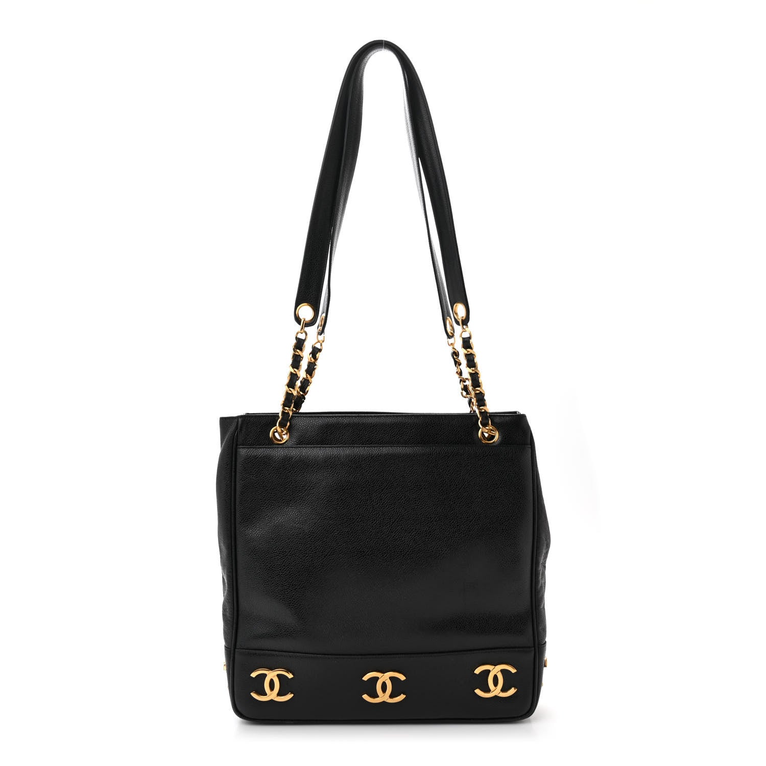 Chanel Caviar Shoulder Bag Black 1 of 10