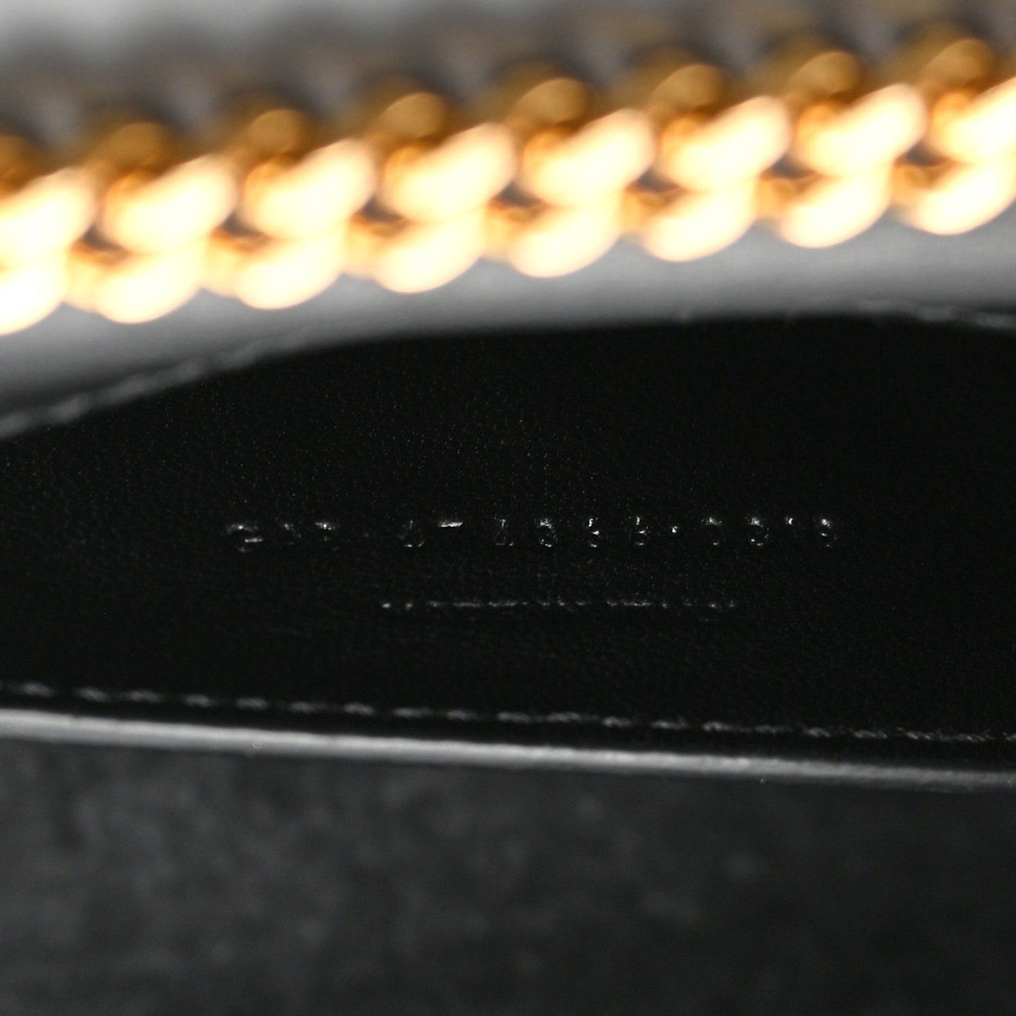 Calfskin Small Classic Monogram Kate Tassel Satchel Black