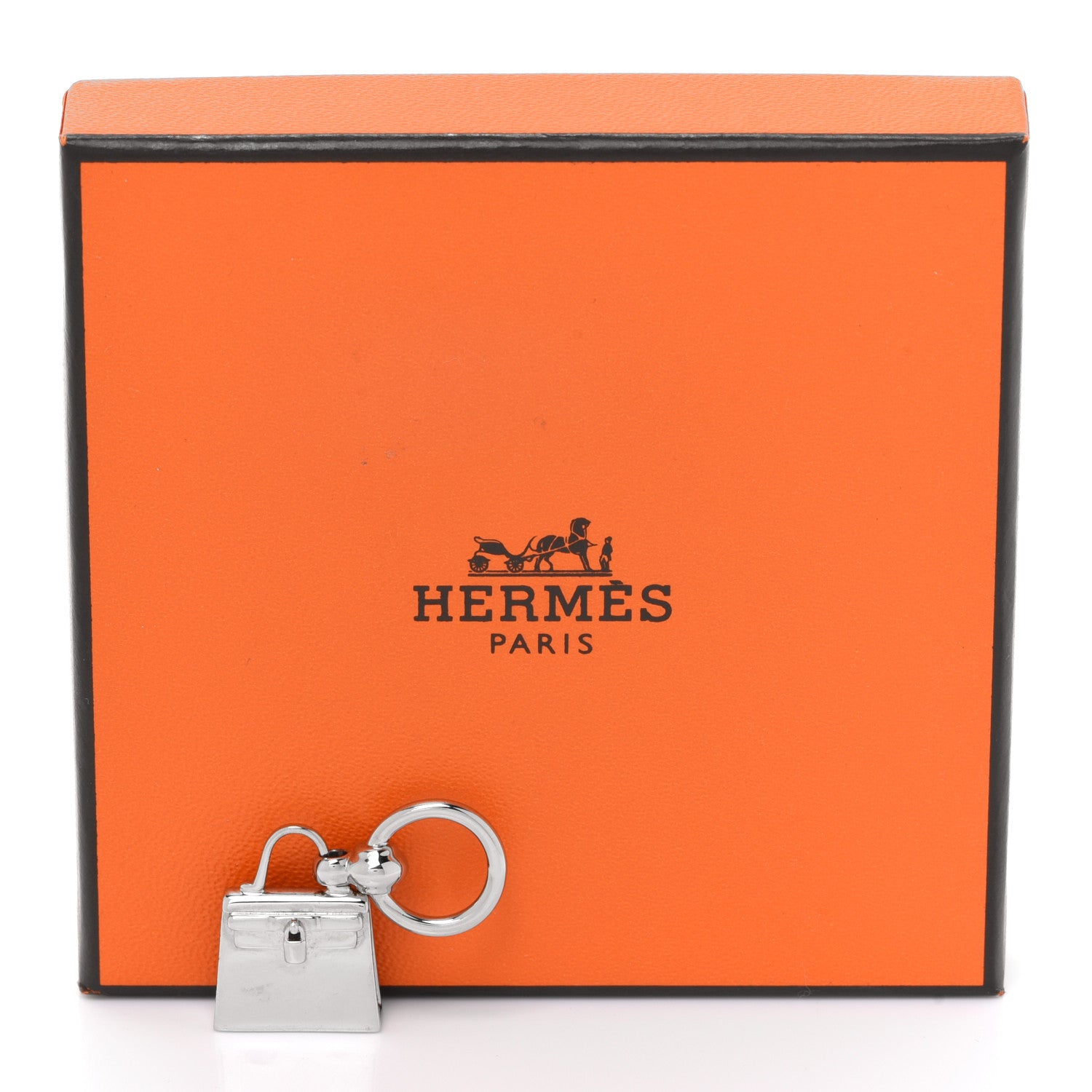 Hermes Palladium Mini Kelly Scarf Ring 4 of 4