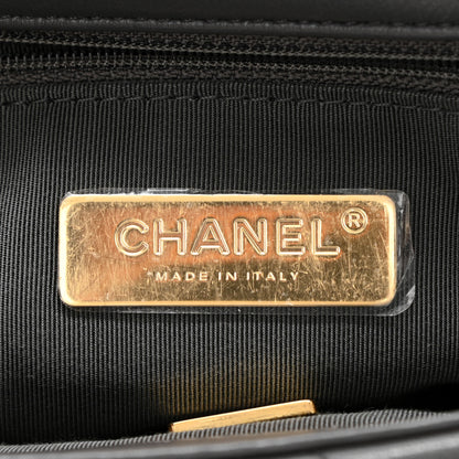 Chanel Lambskin Quilted Medium Chanel 19 Flap Dark Grey 6 of 9