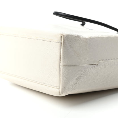 Balenciaga Calfskin Logo XXS Shopping Tote White 9 of 9