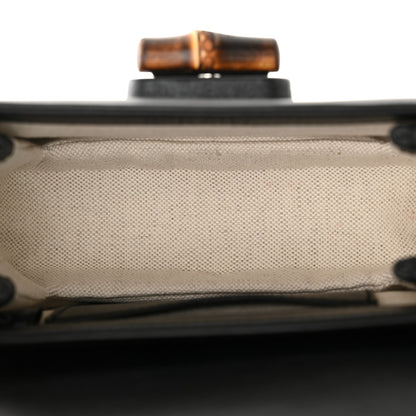 Gucci Calfskin Bamboo Mini 1947 Belt Bag 80 32 Black 5 of 10