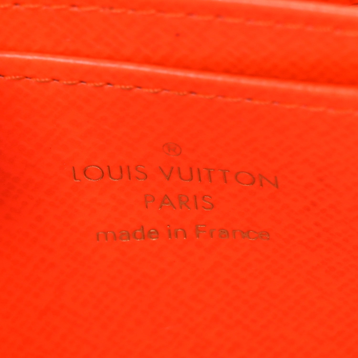 Louis Vuitton Monogram Graffiti Zippy Coin Purse Orange 6 of 8
