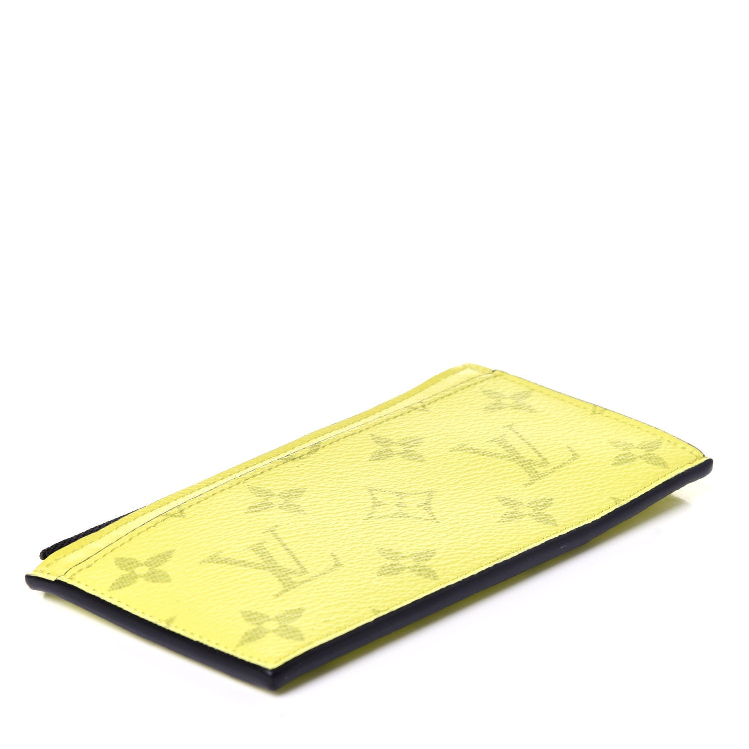 Louis Vuitton Monogram Taiga Coin Card Holder Yellow 4 of 11