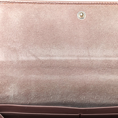 Gucci Patent Soho Continental Wallet Dark Cipria 9 of 11