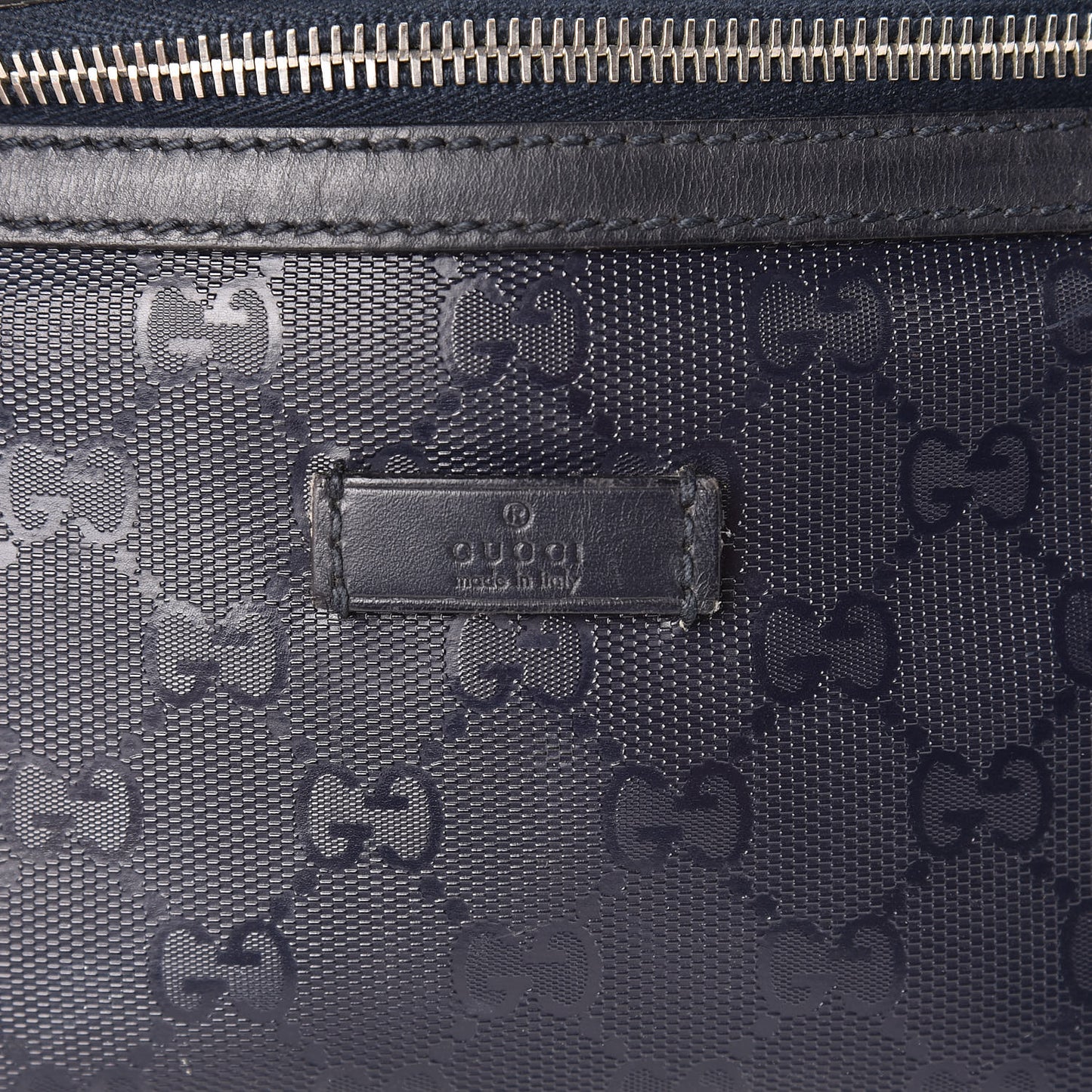 Imprime Monogram Belt Bag Navy