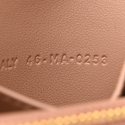 Christian Dior Supple Calfskin Cannage Caro Glycine Wallet Rose Des Vents 7 of 8