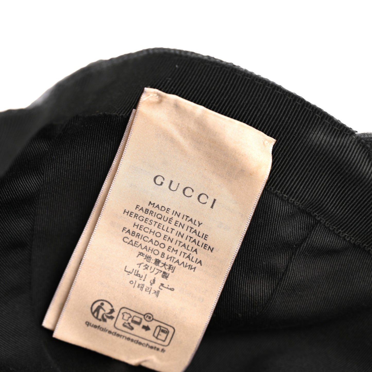 Monogram Web Baseball M Black