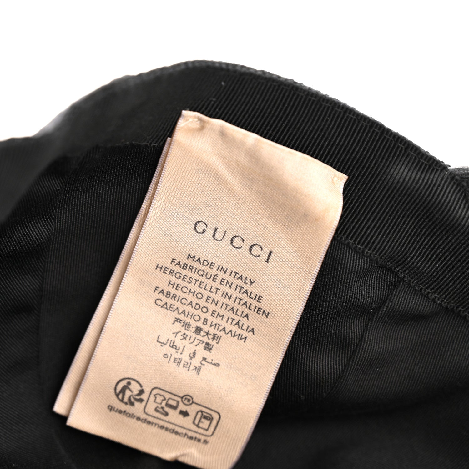 Gucci Monogram Web Baseball M Black 8 of 11