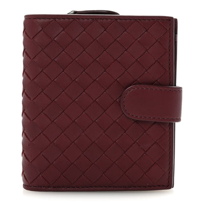 Bottega Veneta Nappa Intrecciato Mini Wallet Barolo 1 of 8
