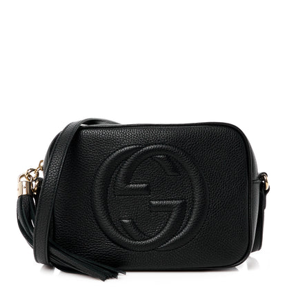 Gucci Pebbled Calfskin Small Soho Disco Bag Black 1 of 11